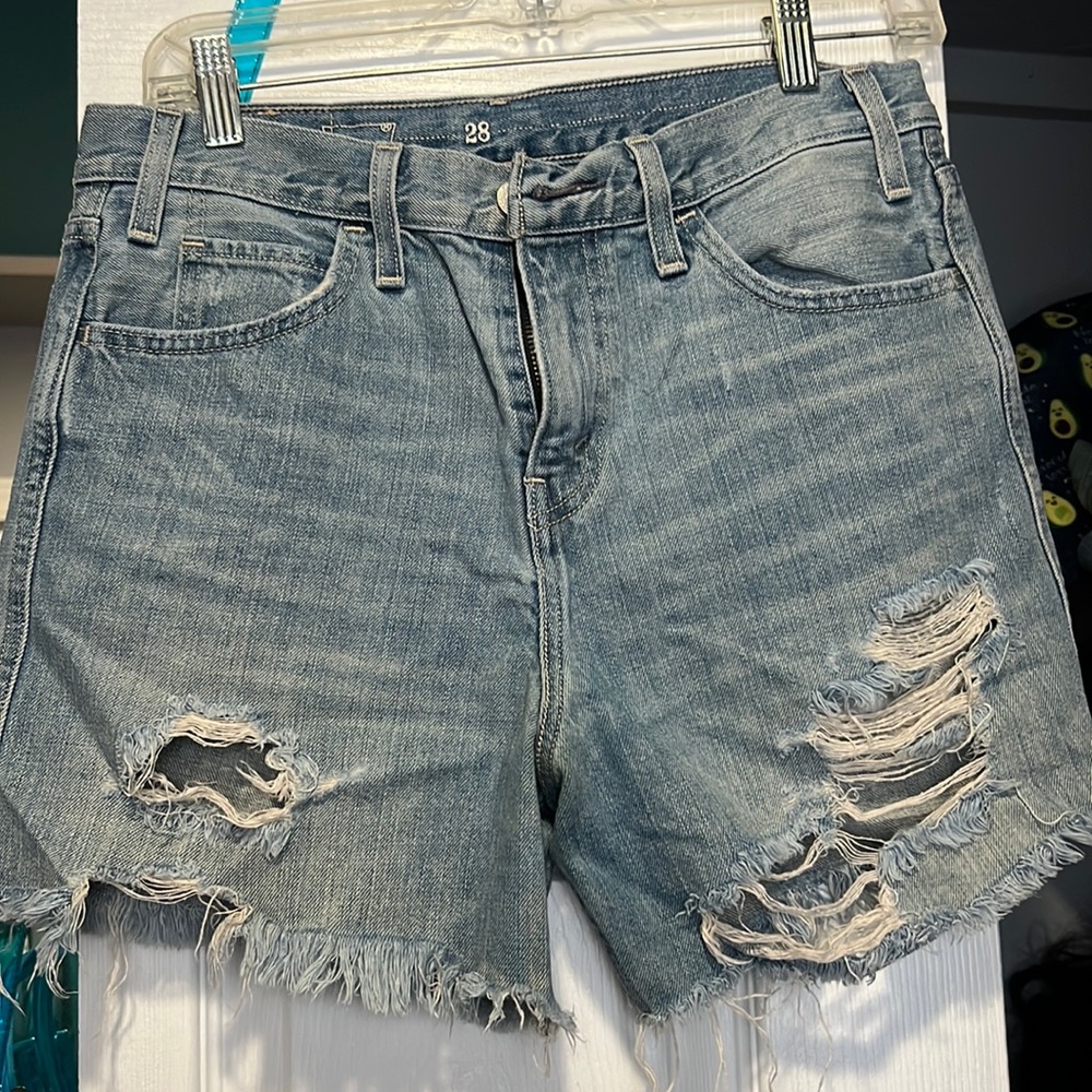Levi denim shorts
